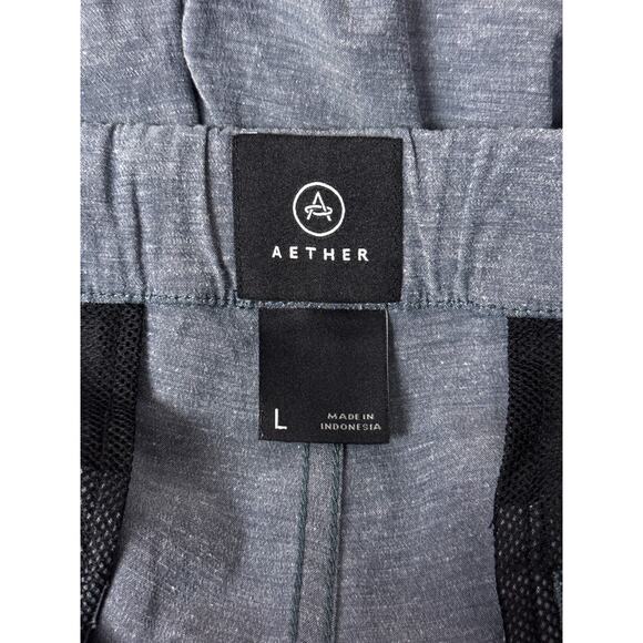 Aether Strand Tech Pants Large Mens Slate Heather Chambray Blue - Picture 6 of 7